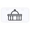 Personalized 3 X 6 Heavy Duty Acrylic / Plastic License Plate Thumbnail