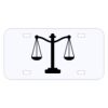 Personalized 3 X 6 Heavy Duty Acrylic / Plastic License Plate Thumbnail