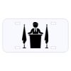 Personalized 3 X 6 Heavy Duty Acrylic / Plastic License Plate Thumbnail