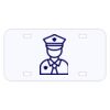 Personalized 3 X 6 Heavy Duty Acrylic / Plastic License Plate Thumbnail