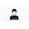 Personalized 3 X 6 Heavy Duty Acrylic / Plastic License Plate Thumbnail