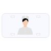 Personalized 3 X 6 Heavy Duty Acrylic / Plastic License Plate Thumbnail