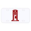 Personalized 3 X 6 Heavy Duty Acrylic / Plastic License Plate Thumbnail