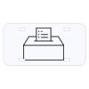 Personalized 3 X 6 Heavy Duty Acrylic / Plastic License Plate Thumbnail