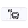 Personalized 3 X 6 Heavy Duty Acrylic / Plastic License Plate Thumbnail