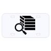 Personalized 3 X 6 Heavy Duty Acrylic / Plastic License Plate Thumbnail