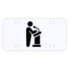 Personalized 3 X 6 Heavy Duty Acrylic / Plastic License Plate Thumbnail