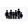 Personalized 3 X 6 Heavy Duty Acrylic / Plastic License Plate Thumbnail
