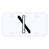 Personalized 3 X 6 Heavy Duty Acrylic / Plastic License Plate Thumbnail