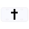 Personalized 3 X 6 Heavy Duty Acrylic / Plastic License Plate Thumbnail