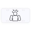 Personalized 3 X 6 Heavy Duty Acrylic / Plastic License Plate Thumbnail