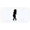 Personalized 3 X 6 Heavy Duty Acrylic / Plastic License Plate Thumbnail