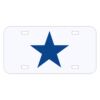 Personalized 3 X 6 Heavy Duty Acrylic / Plastic License Plate Thumbnail