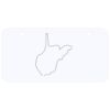 3 X 6 Aluminum License Plate 3 X 6 Aluminum License Plate Thumbnail