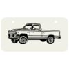 3 X 6 Aluminum License Plate Thumbnail