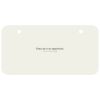 3 X 6 Aluminum License Plate Thumbnail