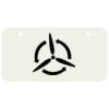 3 X 6 Aluminum License Plate Thumbnail