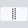 3 X 6 Aluminum License Plate Thumbnail