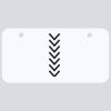 3 X 6 Aluminum License Plate Thumbnail
