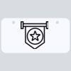 3 X 6 Aluminum License Plate Thumbnail