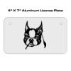 4 X 7 Aluminum License Plate  Thumbnail