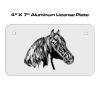 4 X 7 Aluminum License Plate  Thumbnail
