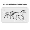 4 X 7 Aluminum License Plate  Thumbnail