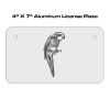 4 X 7 Aluminum License Plate  Thumbnail