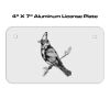 4 X 7 Aluminum License Plate  Thumbnail