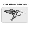 4 X 7 Aluminum License Plate  Thumbnail