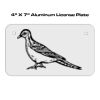 4 X 7 Aluminum License Plate  Thumbnail