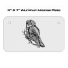 4 X 7 Aluminum License Plate  Thumbnail