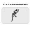 4 X 7 Aluminum License Plate  Thumbnail