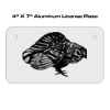 4 X 7 Aluminum License Plate  Thumbnail