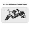 4 X 7 Aluminum License Plate  Thumbnail