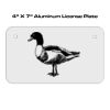 4 X 7 Aluminum License Plate  Thumbnail