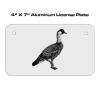 4 X 7 Aluminum License Plate  Thumbnail