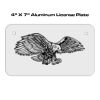 4 X 7 Aluminum License Plate  Thumbnail