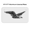 4 X 7 Aluminum License Plate  Thumbnail