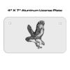 4 X 7 Aluminum License Plate  Thumbnail