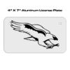 4 X 7 Aluminum License Plate  Thumbnail