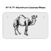 4 X 7 Aluminum License Plate  Thumbnail