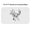 4 X 7 Aluminum License Plate  Thumbnail