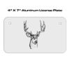 4 X 7 Aluminum License Plate  Thumbnail