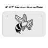 4 X 7 Aluminum License Plate  Thumbnail