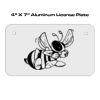 4 X 7 Aluminum License Plate  Thumbnail