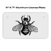 4 X 7 Aluminum License Plate  Thumbnail