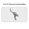 4 X 7 Aluminum License Plate  Thumbnail