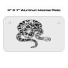 4 X 7 Aluminum License Plate  Thumbnail