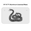4 X 7 Aluminum License Plate  Thumbnail